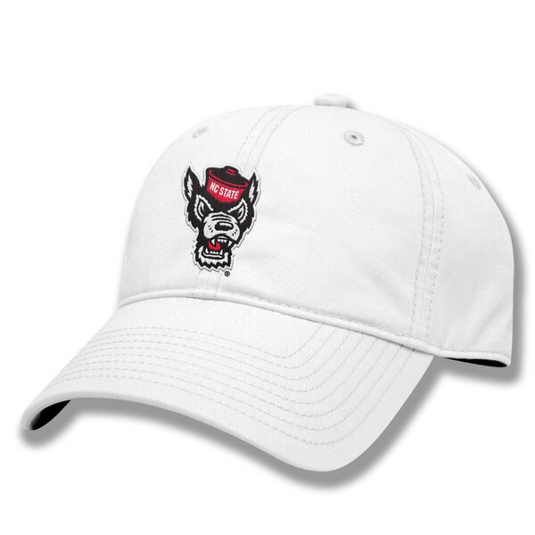 Adjustable Twill Hat - White - Wolf